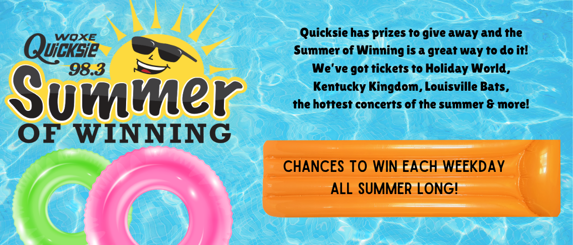 Summer of Winning - website banner Quicksie's Summer of Winning