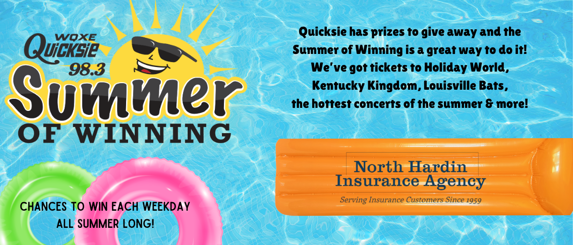 Summer of Winning - website banner Quicksie's Summer of Winning