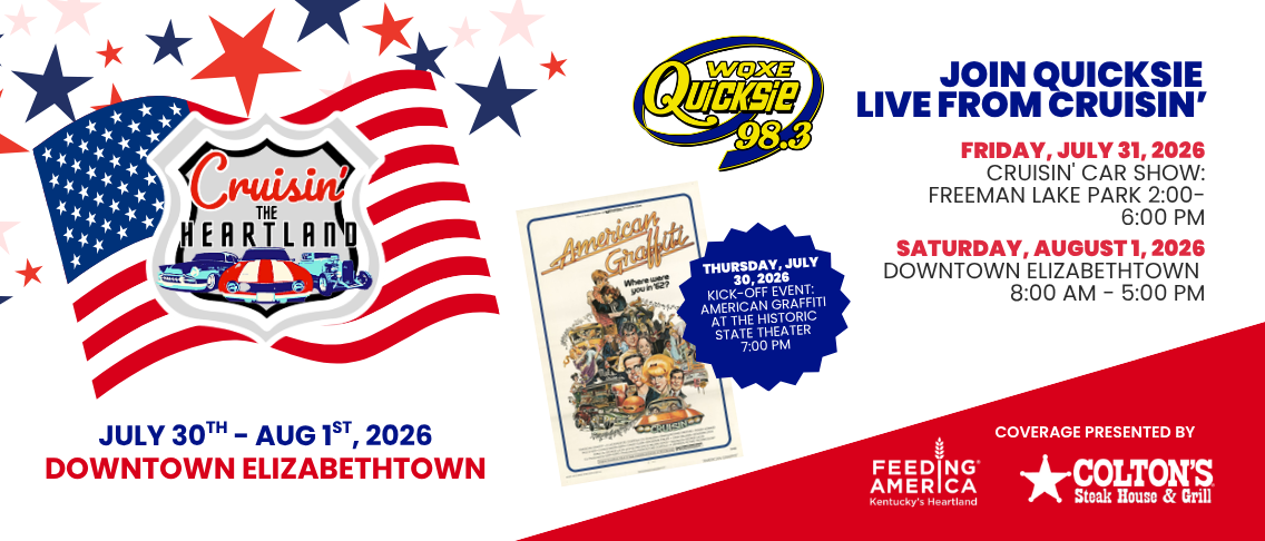 Crusin' the Heartland Crusin' the Heartland - Downtown Elizabethtown - July 30 through August 1st